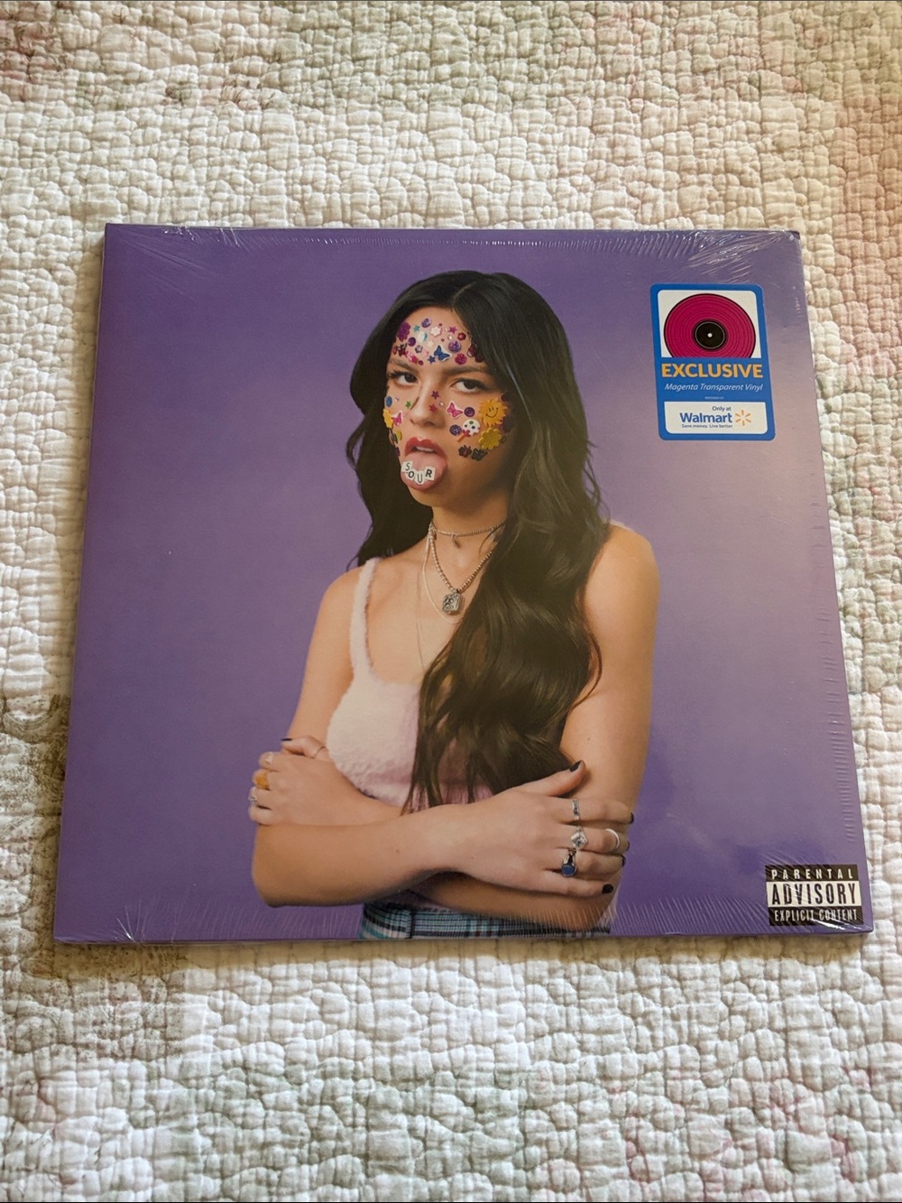 Olivia Rodrigo Sour Walmart Exclusive Magenta Vinyl